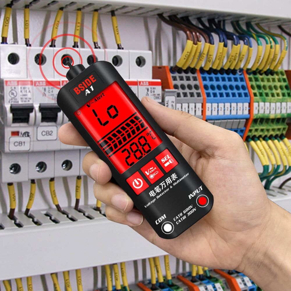 Smart Digital Multimeter with LED Flashlight