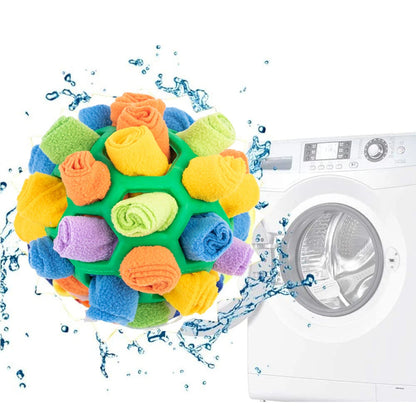 Interactive Treat Dispensing Dog Toy Ball