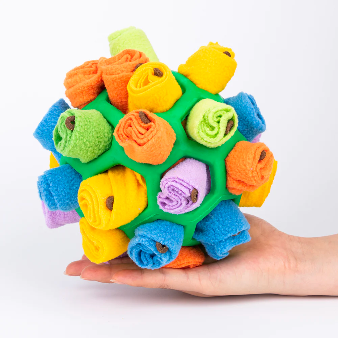 Interactive Treat Dispensing Dog Toy Ball