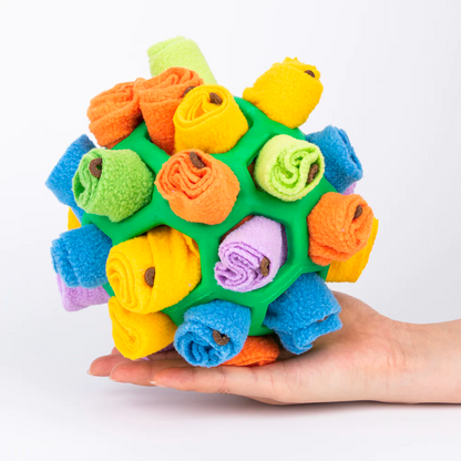 Interactive Treat Dispensing Dog Toy Ball