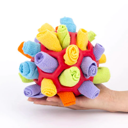 Interactive Treat Dispensing Dog Toy Ball