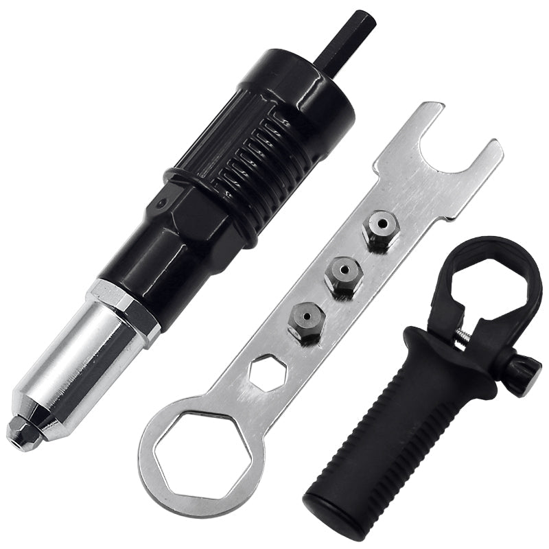 Universal Riveting Kit for Drill and Screwdriver