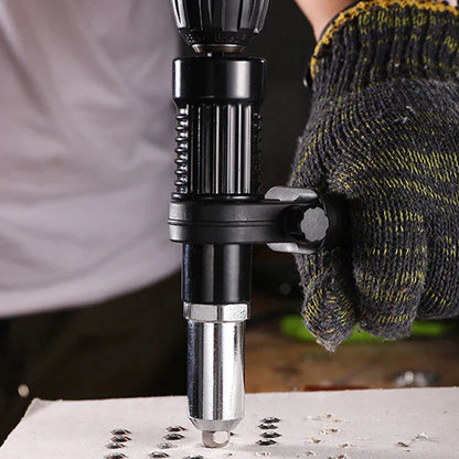 Universal Riveting Kit for Drill and Screwdriver