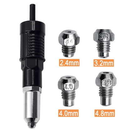 Universal Riveting Kit for Drill and Screwdriver