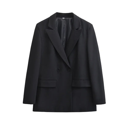 PowerEdge – Women’s Double-Breasted Office Blazer