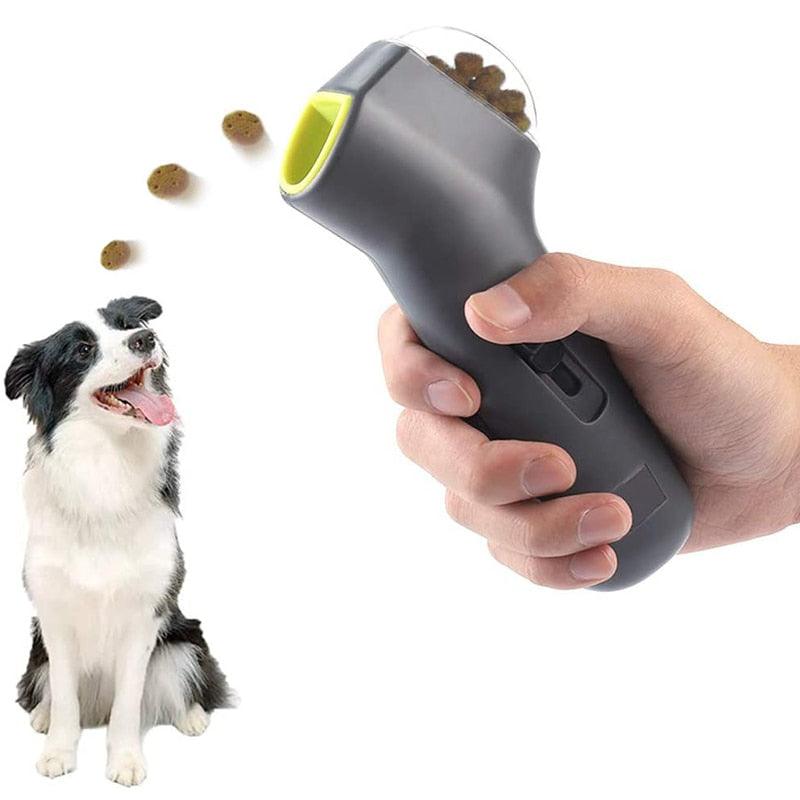 Interactive Dog Training Toy with Treat Launcher