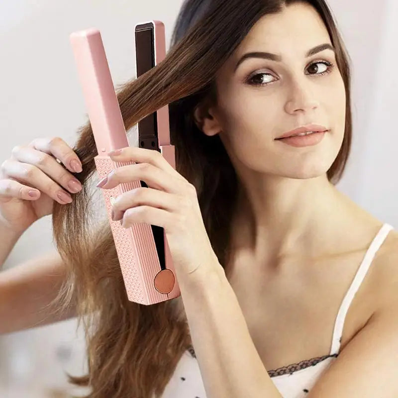 Ceramic Portable Hair Straightener for Salon-Style Shine