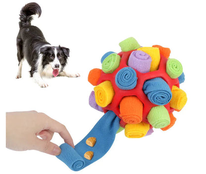 Interactive Treat Dispensing Dog Toy Ball