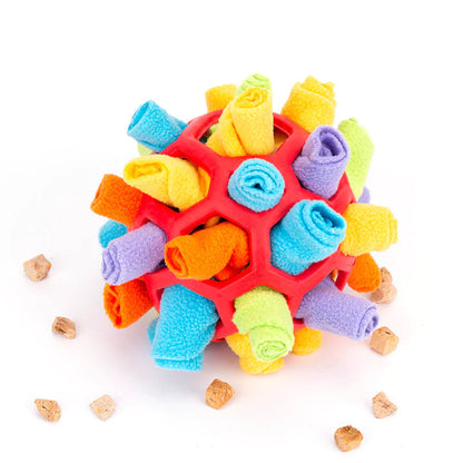 Interactive Treat Dispensing Dog Toy Ball