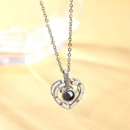 I Love You in 100 Languages Pendant Necklace