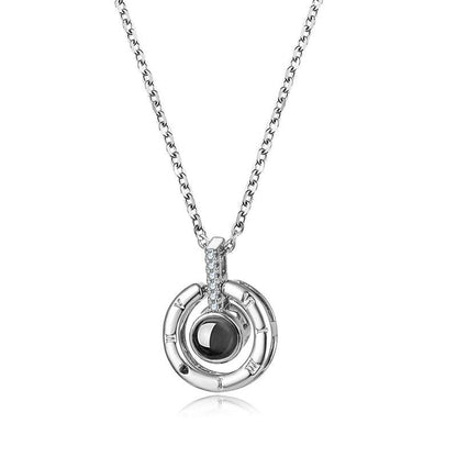 I Love You in 100 Languages Pendant Necklace