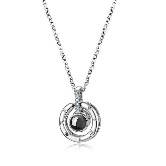 I Love You in 100 Languages Pendant Necklace