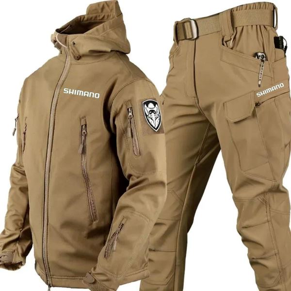 UV Protective Military Waterproof Jacket & Tactical Fishing Pants