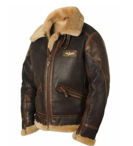 Men's Aviator Style Warhawk Jacket - Durable & Stylish
