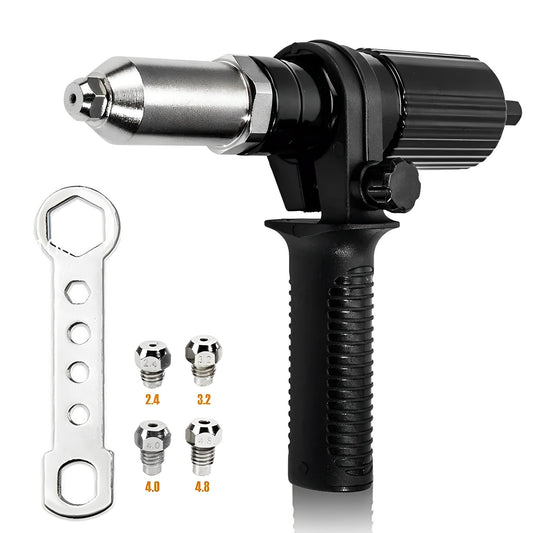 Universal Riveting Kit for Drill and Screwdriver
