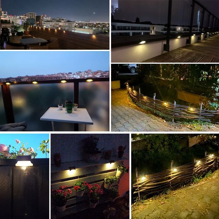 Outdoor Solar Pathway Light with Automatic Sensor