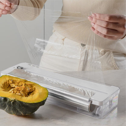 Kitchen Drawer Organizer & Dual Roll Cutter