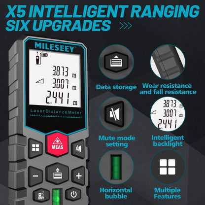 Professional Digital Laser Measuring Tape - High Precision