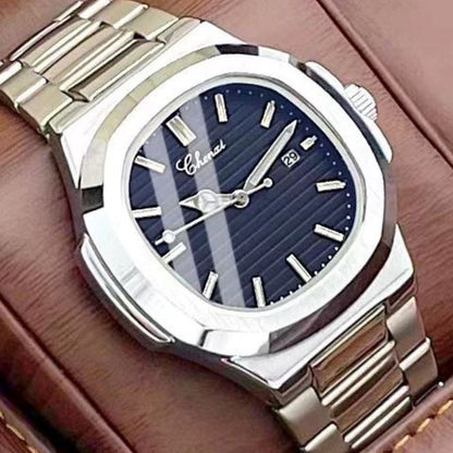 Fusion Luxury Men's Watch: Elegant & Waterproof