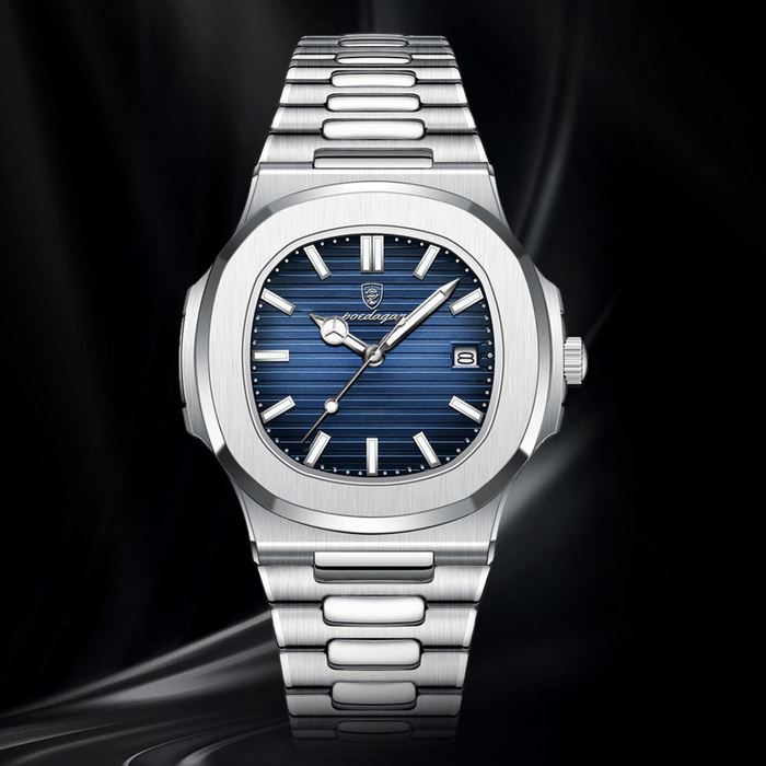 Fusion Luxury Men's Watch: Elegant & Waterproof