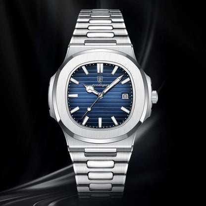 Fusion Luxury Men's Watch: Elegant & Waterproof