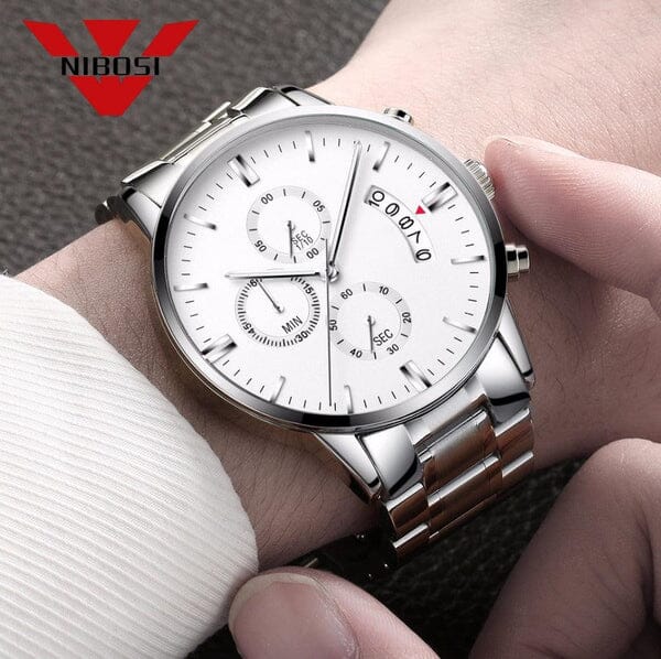 Luxury Waterproof Stainless Steel Men's Watch