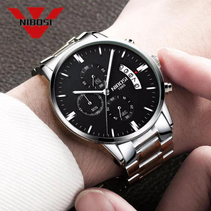 Luxury Waterproof Stainless Steel Men's Watch