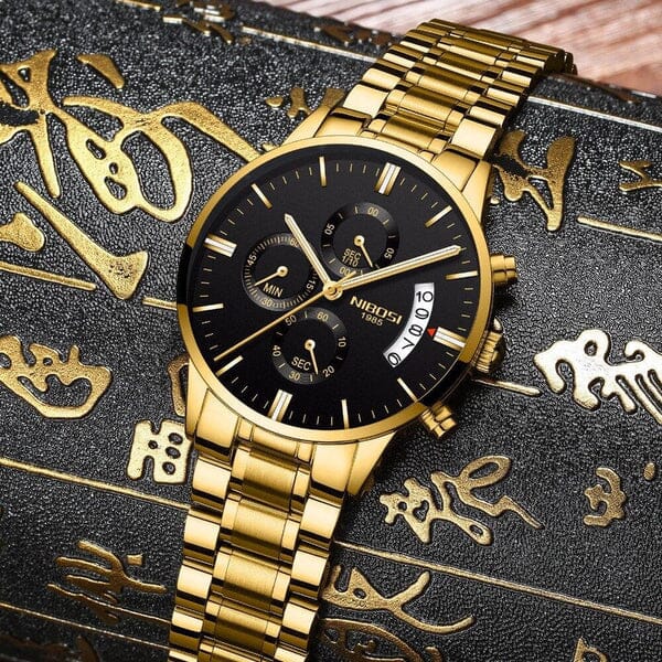 Luxury Waterproof Stainless Steel Men's Watch