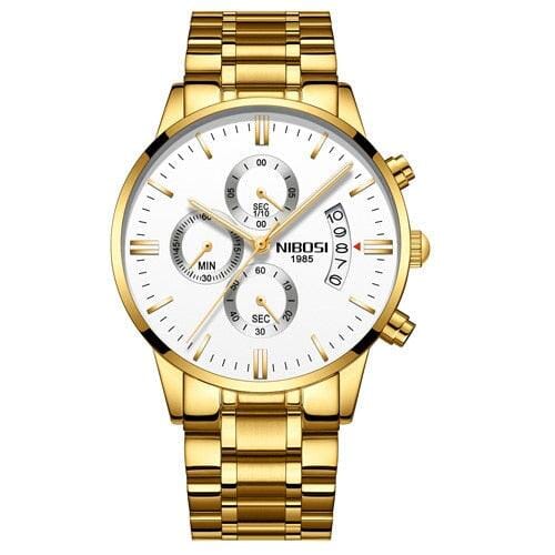 Luxury Waterproof Stainless Steel Men's Watch