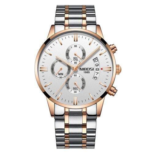 Luxury Waterproof Stainless Steel Men's Watch