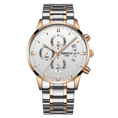 Luxury Waterproof Stainless Steel Men's Watch