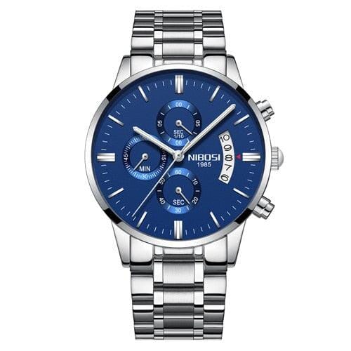 Luxury Waterproof Stainless Steel Men's Watch