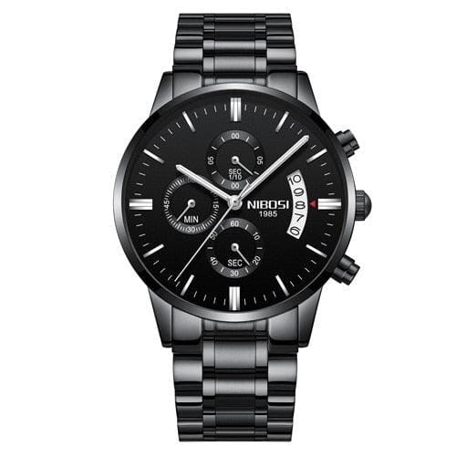 Luxury Waterproof Stainless Steel Men's Watch