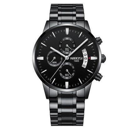 Luxury Waterproof Stainless Steel Men's Watch