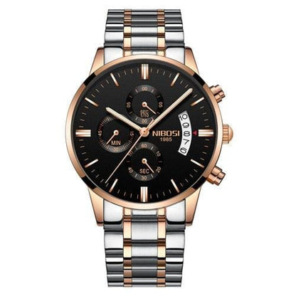 Luxury Waterproof Stainless Steel Men's Watch