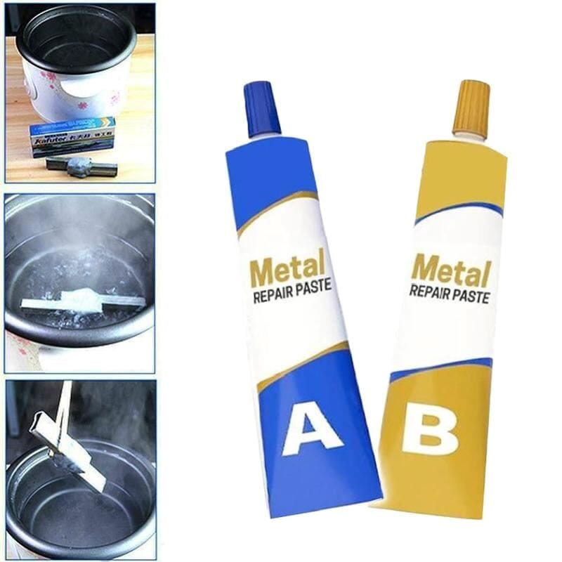 Quick-Seal Permanent Metal & Glass Repair Adhesive